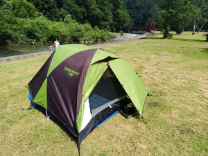 梅雨の合間にキャンプ 梅雨の合間にキャンプ